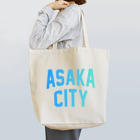 JIMOTOE Wear Local Japanの朝霞市 ASAKA CITY Tote Bag