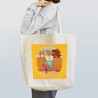 春福のぶたちゃんたちの春福のホッピングぶたくん Tote Bag