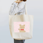 milkcaramelnohitoのほんわかテディベア Tote Bag