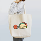 ぽきゅるやさんのタコスわんとタコ🌮🐶🐙にっこり Tote Bag