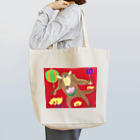 nacosuのアリクイ君わーるでぃ　china Tote Bag