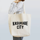 JIMOTOE Wear Local Japanの春日部市 KASUKABE CITY トートバッグ