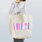 sanasanaのストライプ＋□ Tote Bag