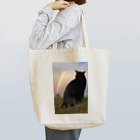 シッポ追いの猫写真店の虹の橋 Tote Bag