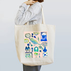 魚座さんの魚座さんの青シリーズ Tote Bag