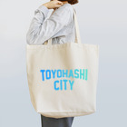 JIMOTOE Wear Local Japanの豊橋市 TOYOHASHI CITY Tote Bag