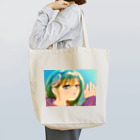 雪之丞ଳ⸒ ⸒の【くらげのくらー】道中のみどりさん Tote Bag