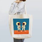 between 01のtwo of a kind / 似たもの同士 Tote Bag