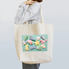 にくもちの赤ちゃん🧸のキラキラふわふわの海の赤ちゃんたち Tote Bag