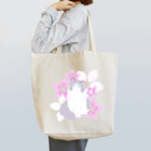 Kotetsu diary(SUZURI店)のラグドール×桜 Tote Bag