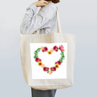 tc4cのsummer flowers wreath Tote Bag