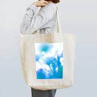 美加のBlue Flower トートバッグ