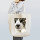 来栖ｱﾂﾑとむーの猫の鰤太郎が見ている Tote Bag