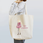303companyの水彩画のファッションデザイン画の女の子2 Tote Bag