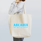 アシスト通信社のARCADIA SALTWATER SERVICE BLUE Type2 トートバッグ