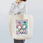 Sunny day blueの80_japanese_idol Tote Bag