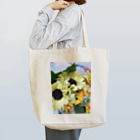 まなみんごのゆるいグッズ屋さんのあなたの心にひまわりを Tote Bag