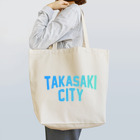 JIMOTOE Wear Local Japanの高崎市 TAKASAKI CITY Tote Bag