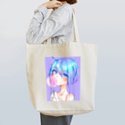 World_Teesのバブルガムを噛むアニメガール 日本の美学 アニメオタク Tote Bag