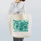 guruguのEbru Green Tote Bag