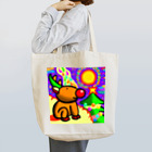 どりほぷのトナカイのお月見 Tote Bag