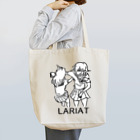 TRAVA design SHOPの女子高生ラリアット Tote Bag