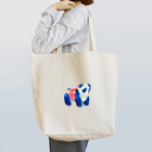 なるしまなるしのパンダカーの絵 Tote Bag