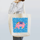 ピンクの象の幸福を呼ぶピンクの象 Tote Bag