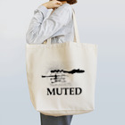 mosmos storeのMUTED -black- Tote Bag