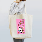 Lala Fantasia SUZURI StoreのLala Panda Cupid Tote Bag