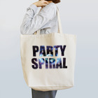 RIDEXのPARTY SPIRAL T-SHIRT Tote Bag