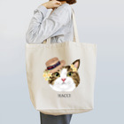 marutoraのhachio猫 トートバッグ
