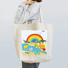 KANAT  LAMHITAのサファリの象たち Tote Bag