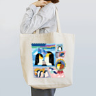 みなとまち層の南半球のペンギンたち Tote Bag