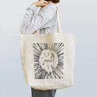 Pasaran_Worksのパサラン黒　必死 Tote Bag