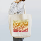 ビシャモンベイベーグッズ販売所のDon't Stop The Radio オレンジ Tote Bag