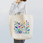 リラックス商会のカラフル植物 Tote Bag