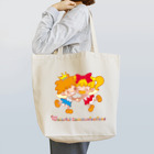 colorful communicationsのカラコミュちゃん Tote Bag