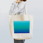ハロー! オキナワの空と海の青　ミンサー　[Hello!Okinawa] Tote Bag