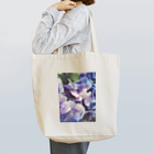 leafandcatの6月と紫陽花 トートバッグ