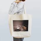 ˃ ˂のおやすみキャンドル Tote Bag