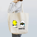 PLUM  VILLAGEの『HUNGRY EGG』「・・・ん？」 Tote Bag