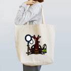 Funny Reptile Artののほほんカブトムシ Tote Bag