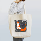 PortemineBooksのLes trois chats  Tote Bag