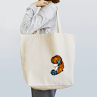 きぶん屋の花と女性（カラー） Tote Bag