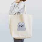 greetenのポメラニアン　アート犬 Tote Bag