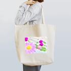 ゆず丸工房×yuzmaruのflower Tote Bag