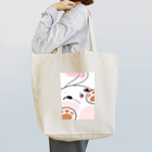 笑顔。笑顔。笑顔。のちんまりうさぎ Tote Bag