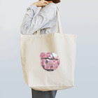 りっちゃんのへや。の桜のヒヨドリ　bulbul トートバッグ