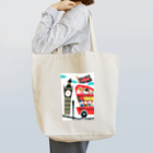 切り絵ショップの切り絵のバス Tote Bag